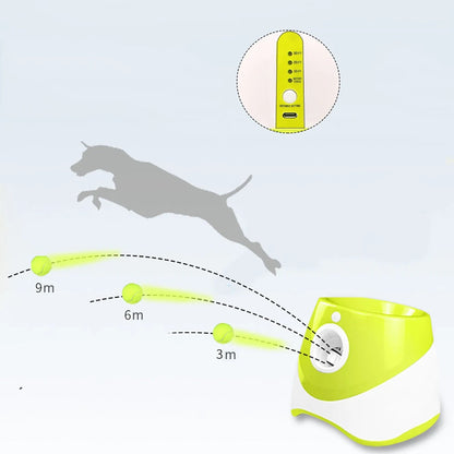 Lanzador Automático de Pelotas para Perros