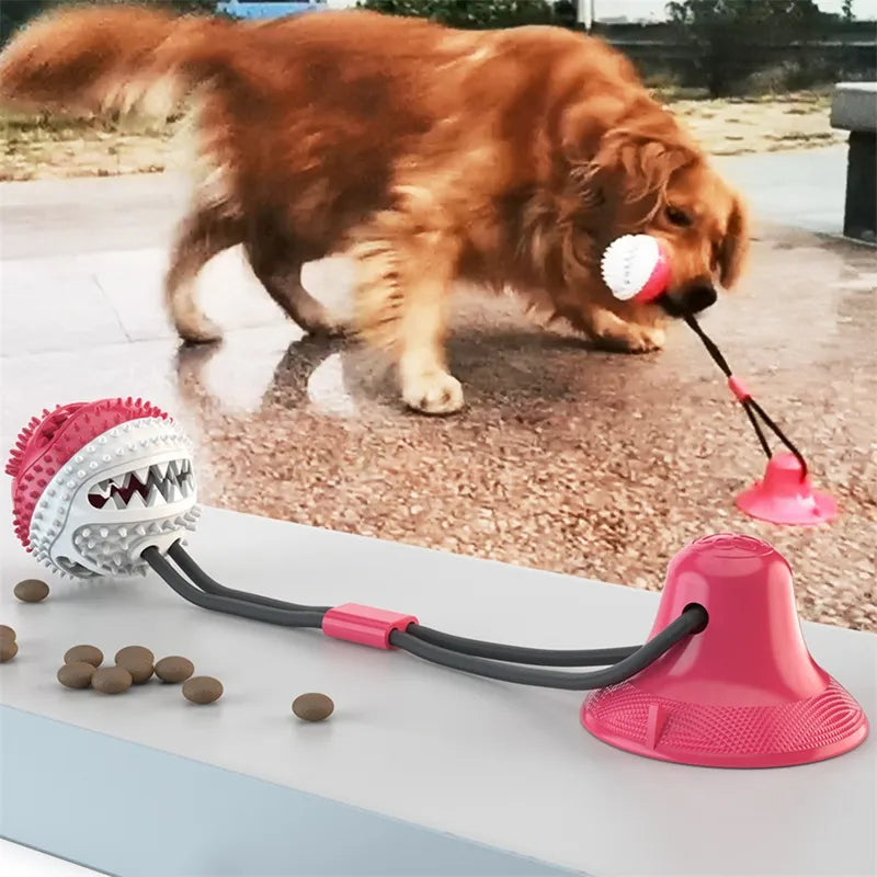 Juguete Interactivo con Ventosa para Perros