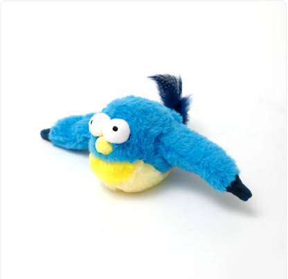 Juguete peluche con movimiento: ¡vuela y divierte a tu gato!