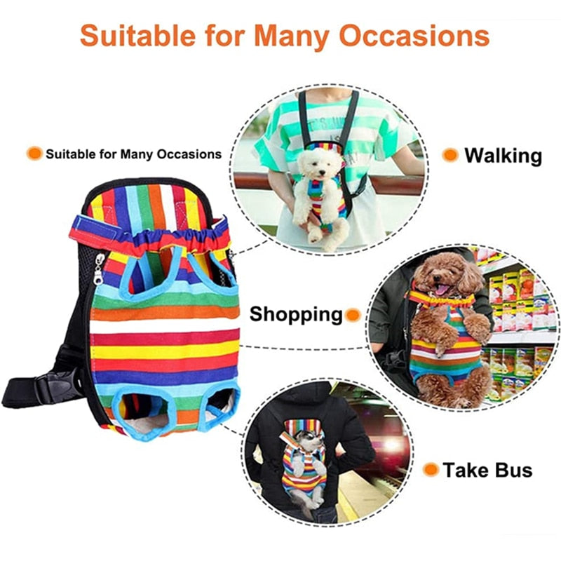 Mochila Transpirable de Viaje para Mascotas