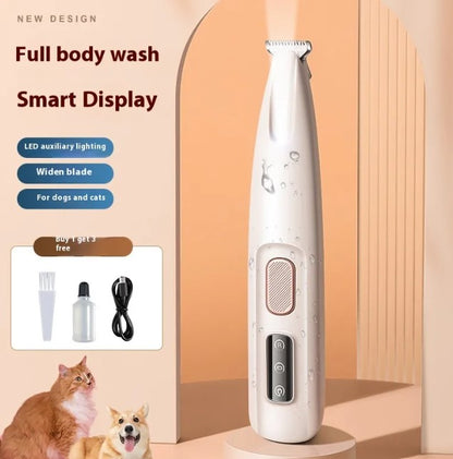 Corta Pelos para Patas de Mascotas  con Luz LED